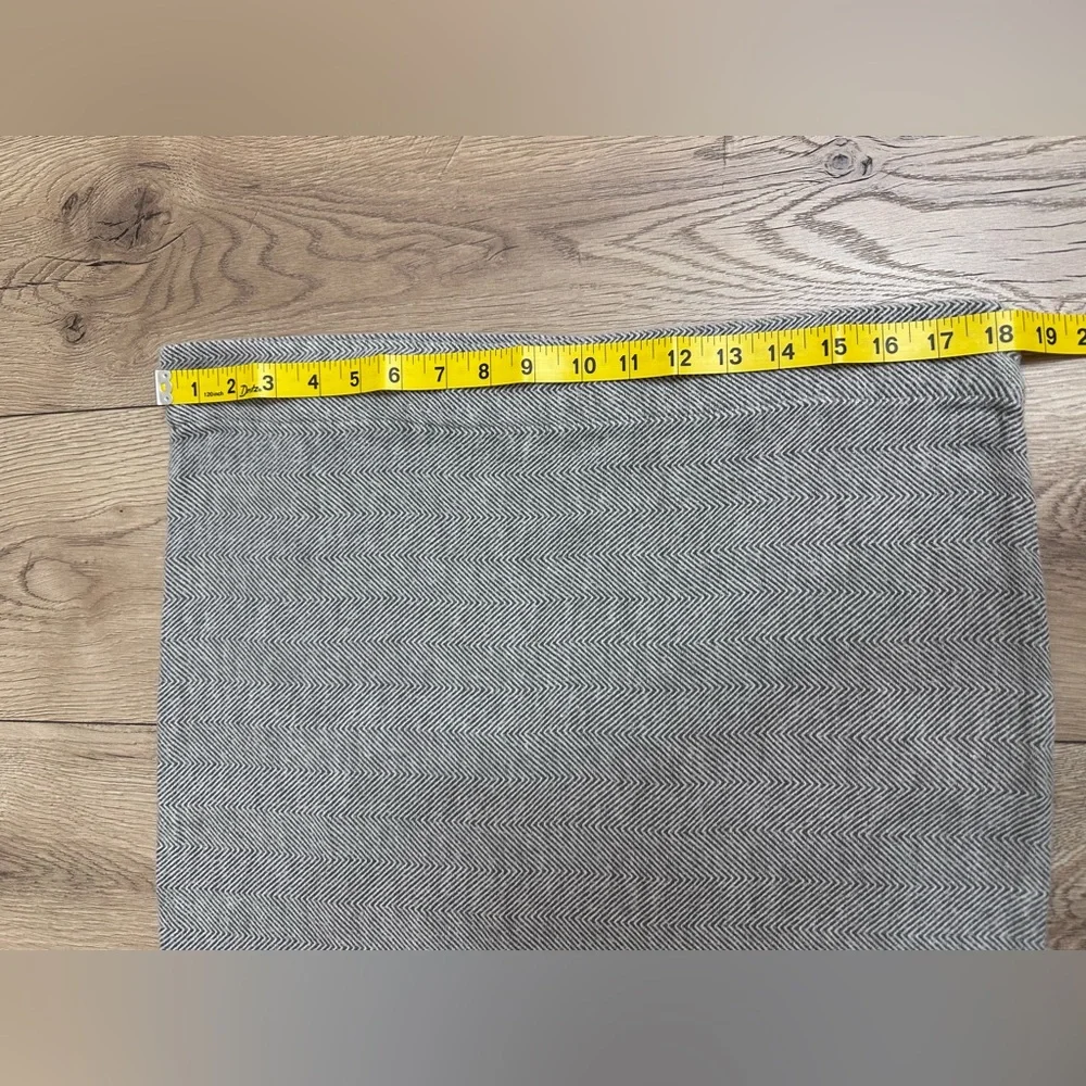 West Elm Gray Pillowcase Set of 2